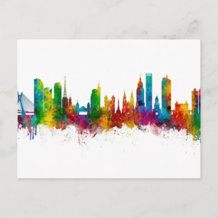 São Paulo Skyline Brazilië Briefkaart