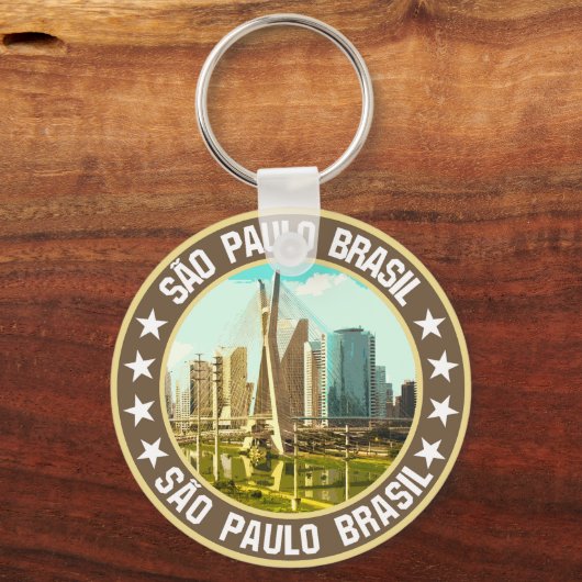 São Paulo Sleutelhanger (Voorkant)