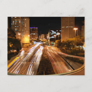 São Paulo-stadslichten Briefkaart