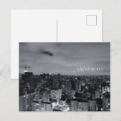 São Paulo - stedelijke stad Briefkaart (Voorkant / Achterkant)