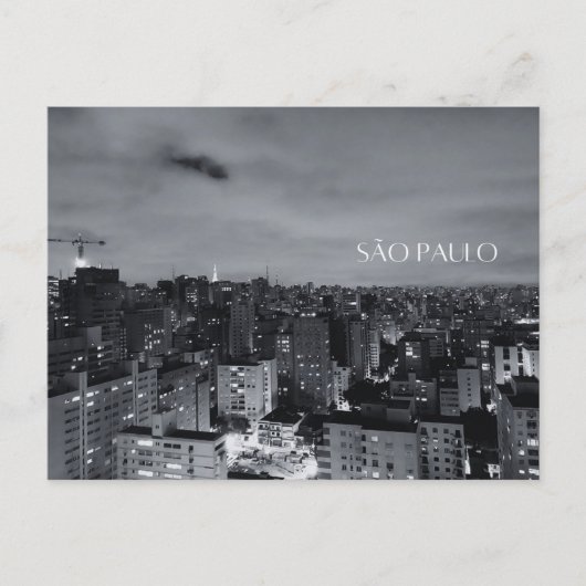 São Paulo - stedelijke stad Briefkaart (Voorkant)