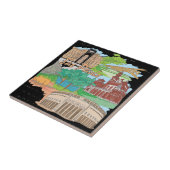 Sao Paulo Tegeltje (Zijkant)