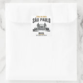 São Paulo Vierkante Sticker (Tas)