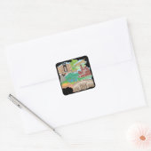 Sao Paulo Vierkante Sticker (Envelop)