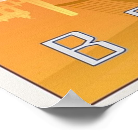 Sao Paulo Vintage Poster (Hoek)