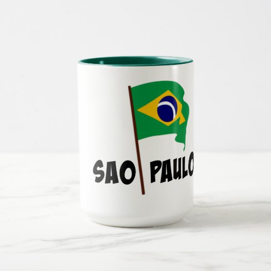 Sao Paulo, Vlag van Brazilië, Mok (Midden)