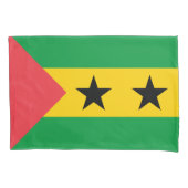 Sao Tome and Principe Flag Kussensloop (Voorkant)