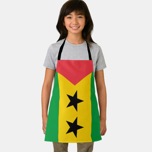 Sao Tome and Principe Flag Schort (Insitu)