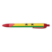 Sao Tome and Principe Flag Zwarte Inkt Pen (Bodem)