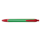 Sao Tome and Principe Flag Zwarte Inkt Pen (Achterkant)