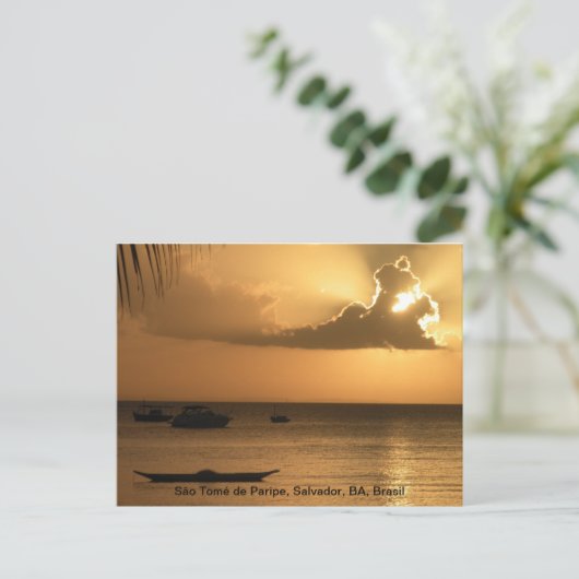 Sao Tomé de Paripe, Salvador, BA, ... Briefkaart (Staand voorkant)