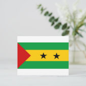 Sao Tomé en Principe Briefkaart (Staand voorkant)