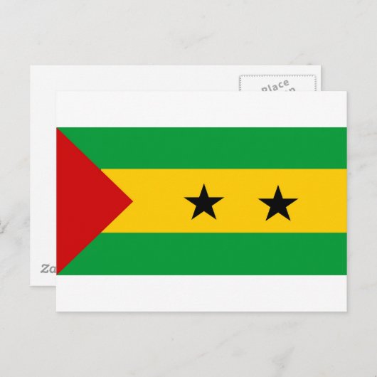 Sao Tomé en Principe Briefkaart (Voorkant / Achterkant)
