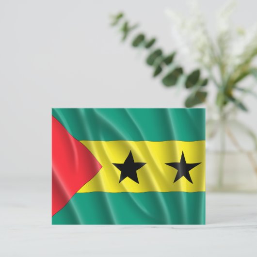 SAO TOME EN PRINCIPE BRIEFKAART (Staand voorkant)