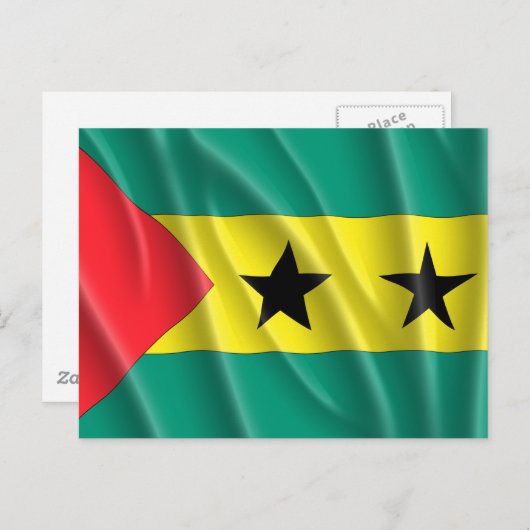 SAO TOME EN PRINCIPE BRIEFKAART (Voorkant / Achterkant)