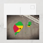 Sao Tomé en Principe Briefkaart (Voorkant / Achterkant)