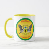 Sao Tome en Principe Erfgoed Embleem Mok (Links)