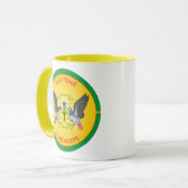 Sao Tome en Principe Erfgoed Embleem Mok (Voorkant links)