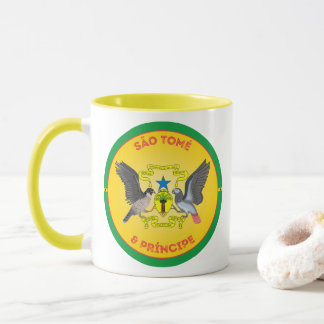Sao Tome en Principe Erfgoed Embleem Mok