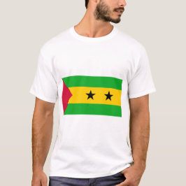 Sao Tomé en Principe Flag T-shirt