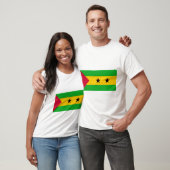 Sao Tomé en Principe Flag T-shirt (Unisex)