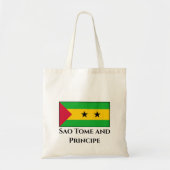 Sao Tomé en Principe Flag Tote Bag (Voorkant)