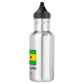 Sao Tomé en Principe Flag Waterfles (Rechts)