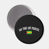 SAO TOME EN PRINCIPE MAGNEET (Voorkant / Achterkant)