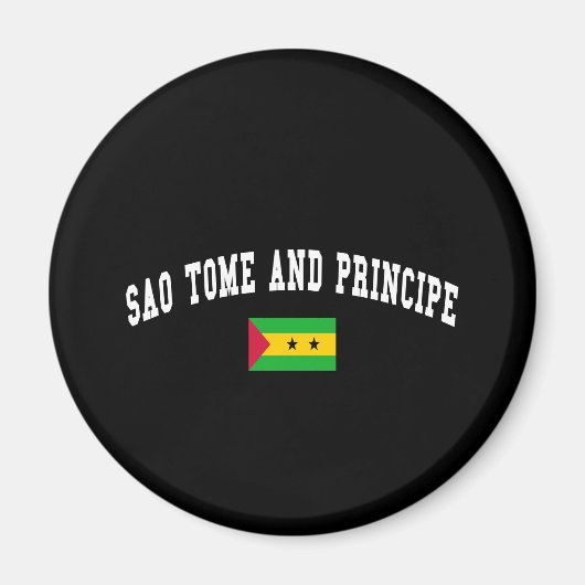 SAO TOME EN PRINCIPE MAGNEET (Voorkant)