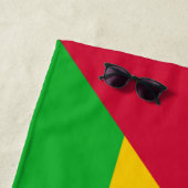 Sao Tomé en Principe (Sao Tomé en Principe) Vlag Strandlaken (In situ)