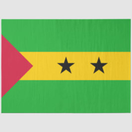 Sao Tomé en Principe (Sao Tomé en Principe) Vlag Tissuepapier