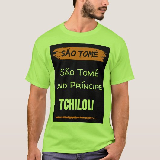Sao Tomé en Principe T-shirt (Voorkant)