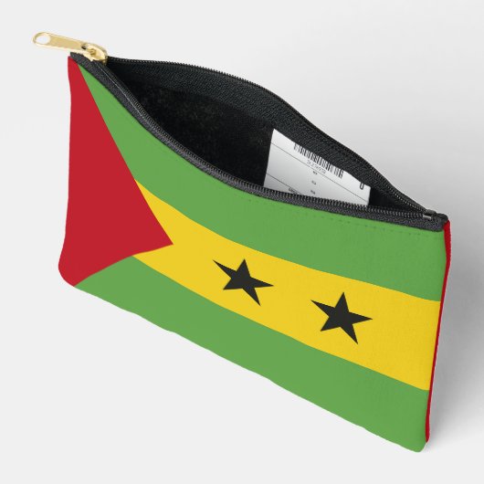 Sao Tomé en Principe vlag Etui (Open)