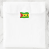 São Tomé en Principe Vlag Sticker (Tas)