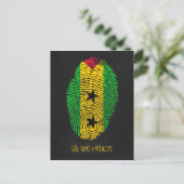 São Tomé und Príncipe Briefkaart (Staand voorkant)