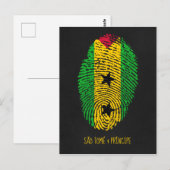 São Tomé und Príncipe Briefkaart (Voorkant / Achterkant)