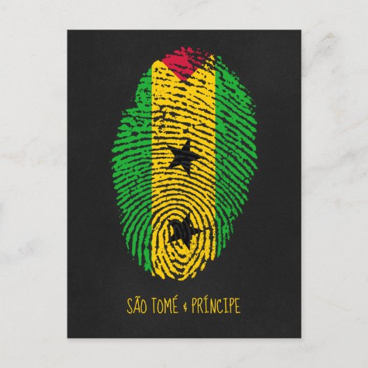 São Tomé und Príncipe Briefkaart (Voorkant)