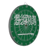 Saoedi-Arabië Dartbord (Voorkant Links)