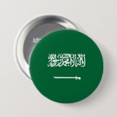 Saoedi-Arabië Ronde Button 7,6 Cm (Voorkant /achterkant)