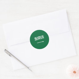 Saoedi-Arabië Ronde Sticker