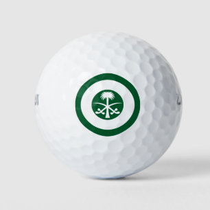 Saoedi-Arabië rondelland vlag symbool leger Avia Golfballen