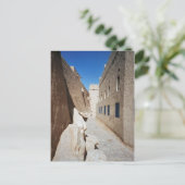 Saoedi-Arabië - Terug van het Masmak-fort Briefkaart (Staand voorkant)