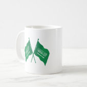 Saoedi-Arabië Vlag Mok | KSA Nationale Dag 2025 Gi (Voorkant links)