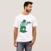 Saoedi-Arabië zegel T-shirt (Voorkant volledig)