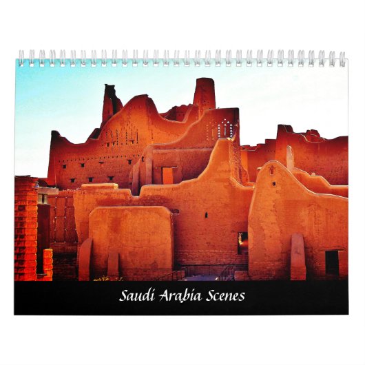 Saoedi-Arabische scènes Kalender (Hoes)