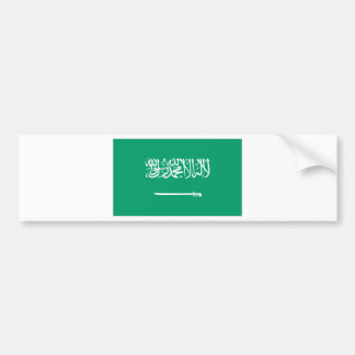 Saoedi-Arabische vlag Bumpersticker