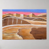 Saoedi-Arabische woestijn Poster (Voorkant)