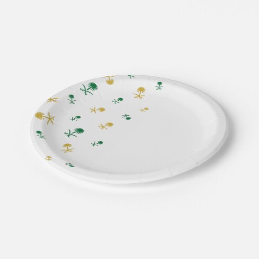 Saoedisch ontwerp bord (Gekanteld)