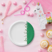 Saoedische design papieren bordje (Feest)