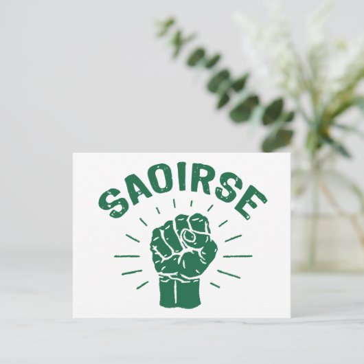 Saoirse Briefkaart (Staand voorkant)